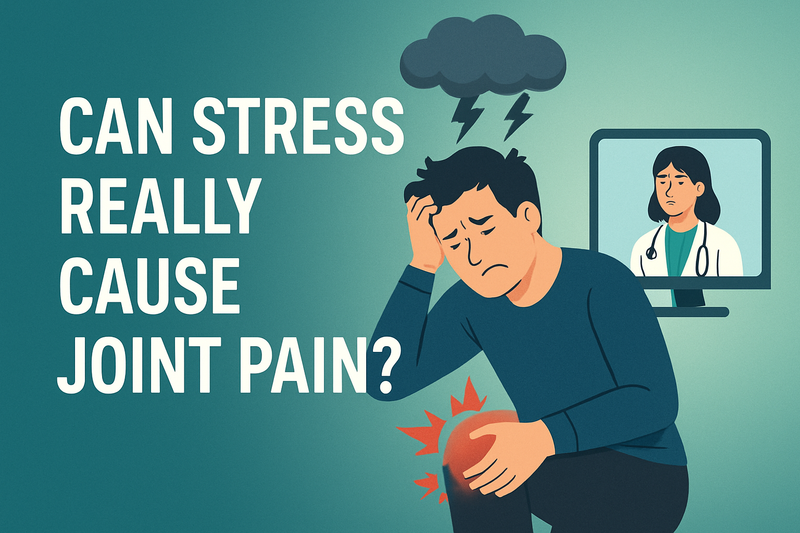 Can Stress Really Cause of  Joint Pain?