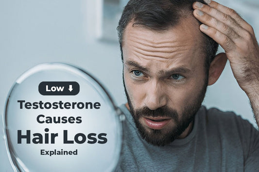can low testosterone cause baldness