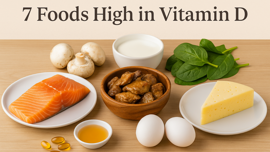 7 Foods High in Vitamin D