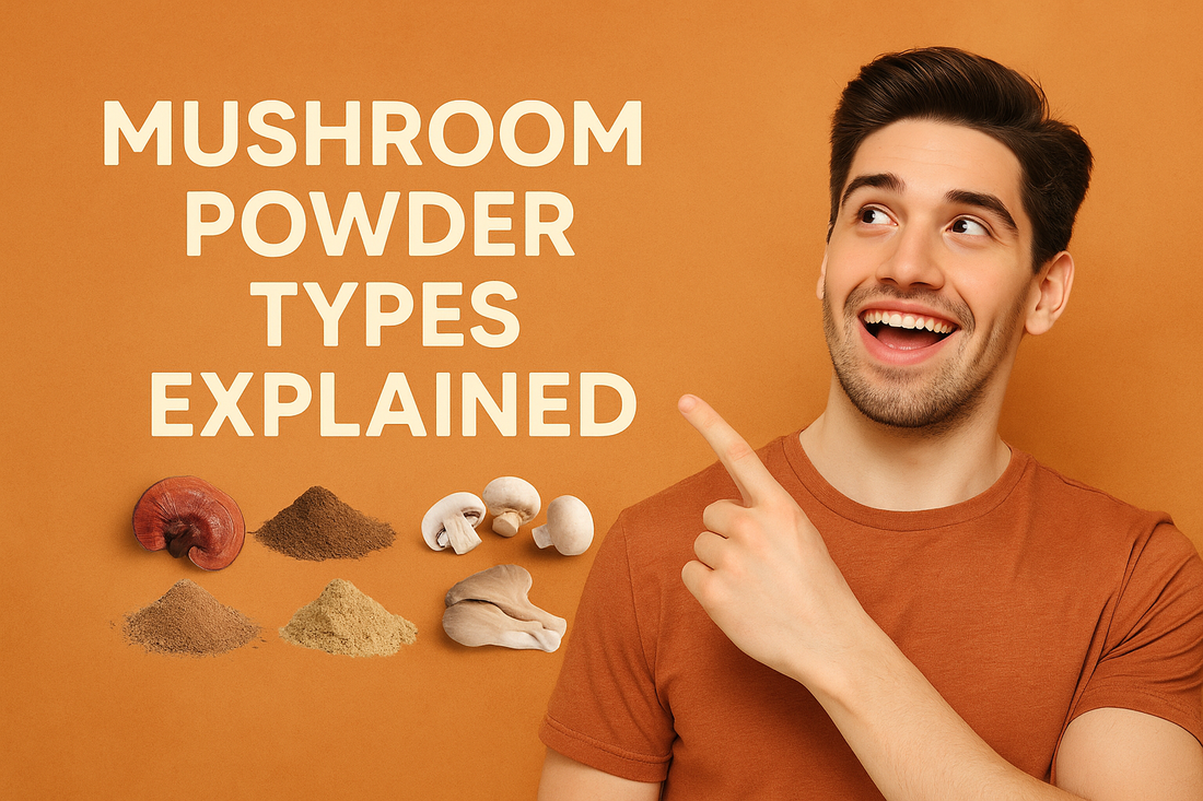 Mushroom Powder Types Explained by Bionutrica