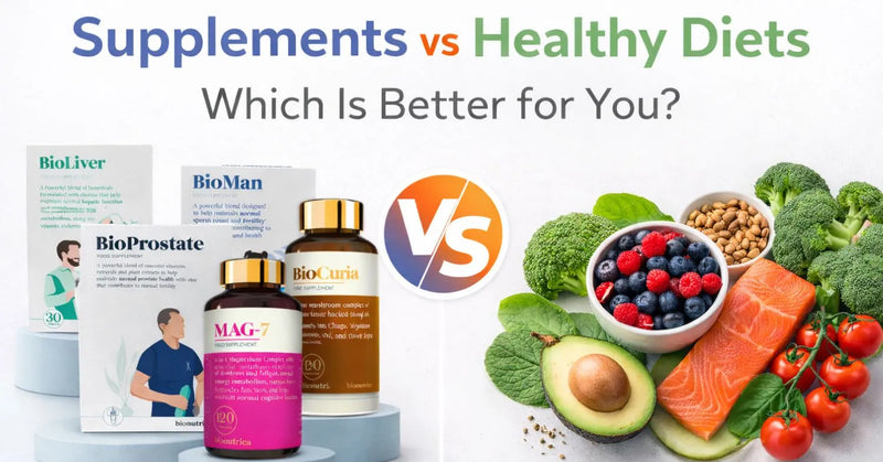 Supplements vs Healthy Diets