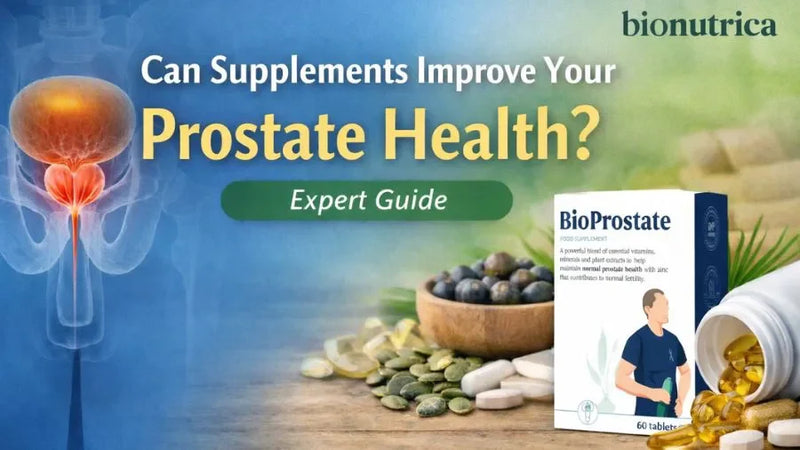 Supplements that support and improve prostate health naturally